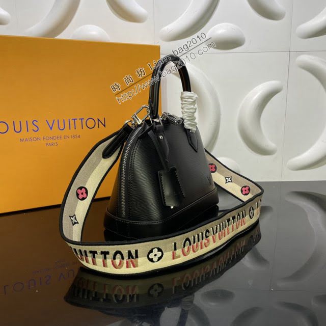 LOUIS VUITTON專櫃新款包包 路易威登Alma BB手袋 LV刺繡肩帶手提肩背斜挎女包  ydh4116